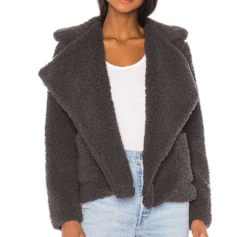 Steve Madden jack by bb dakota soft skills teddy jacket size small